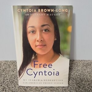 Free Cyntoia Hardcover Book by Cyntoia Brown-Long with Bethany Mauger